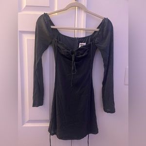 Stassie Mini Dress in Grey